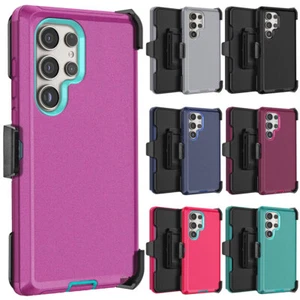 Funda para teléfono Samsung Galaxy S23+ Ultra FE 5G resistente clip de goma cinturón cubierta - Imagen 1 de 54
