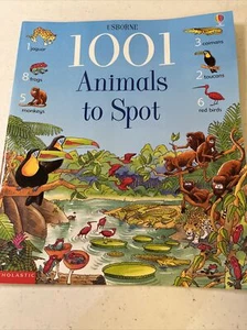 1001 Animals to Spot (Usborne 1001 Things to Spot) - Paperback -New - Picture 1 of 2