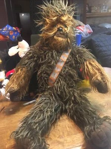 Star Wars Chewbacca Plush 23" Wookie Chewie Disney Doll Large Stuffed No Tags - Picture 1 of 4
