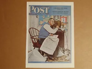 Saturday Evening Post April 29,1944 (REPRINT) Norman Rockwell (COVER ONLY) - Picture 1 of 1