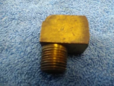 Brass 90° Street Elbow 1/2" MPT X 1/2" FPT Yellow Brass