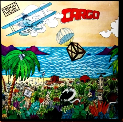 MEN AT WORK Cargo 1983 LP CARROLTON PRESS Columbia (VINYL & JACKET NM) FREE SHIP - Image 1 of 3