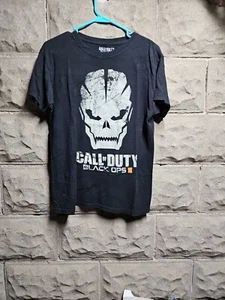 Call of Duty Black Ops 3 Shirt Herren S Small schwarz 2015 Videospiel Promo Grunge - Bild 1 von 4