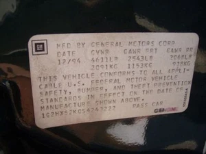 92 93 94 95 96 97 98 99 BONNEVILLE CORNER/PARK LIGHT - Picture 1 of 5