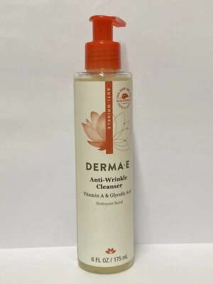 LIMPIADOR ANTIARRUGAS DERMA E Vitamina A Ácido Glicólico 6 Oz. papaya (pack 1) Foto 1 de 4