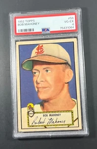 1952 Topps Bob Mahoney #58 PSA4 - Picture 1 of 2