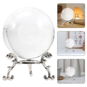 Crystal Ball Decoration Office Desk Ornament Decorative Spheres Globe - Bild 1 von 12