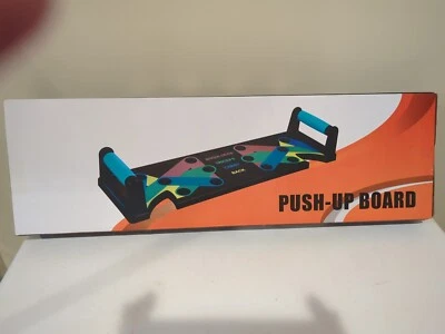 9 in 1 Push Up Rack Board System Fitness Workout Train Gym Exercise Stands - Image 1 of 2