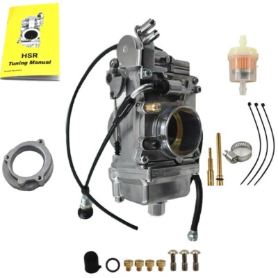 New Carburetor For Harley Davidson 48MM HSR48MM 42-6265 Carb Fast Shipping - Image 1 of 4