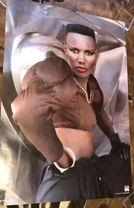 Grace jones Original Rare Vintage Peter Mazèl Poster 34x24 - Bild 1 von 6