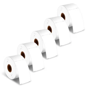 5 rollos 30374 2''x3 1/2"" no adhesivo cita de negocios 300 tarjeta P/R para camión - Imagen 1 de 10