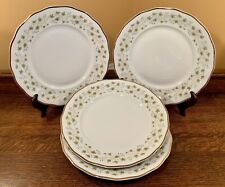 Lot Of 4 Vintage 1960’s Cmielow DIANA 10.5” Dinner Plates: Ivy • Made In Poland