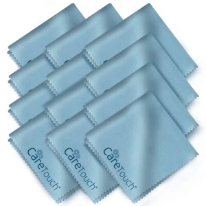 Care Touch Microfiber Cleaning Cloths, 12pk - 6" x 7" - Picture 1 of 6