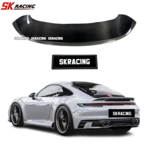 Rear Trunk Spoiler Wing Ducktail Body Kits For Porsche Carrera 911 992 2020-2024 - Picture 1 of 19