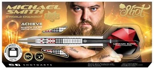 Shot Michael Smith Achieve Steel Tip Darts 90% Tungsten Darts 2023 - Picture 1 of 9