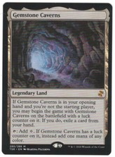 MTG Gemstone Cavern; Time Spiral Remastered; Magic the Gathering Card; NM