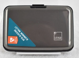 Lewis N Clark Rfid Aluminium Geldbörse / Silber - Bild 1 von 17