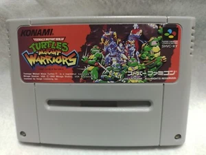 Turtles Mutant Warriors Super Famicom Cartridge Only Japan COMBINED SHIPPING - Picture 1 of 2