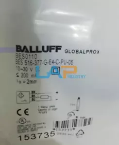 New for BALLUFF BES 516-377-G-E4-C-PU-05 Inductive proximity switch sensor 1PC - Picture 1 of 2