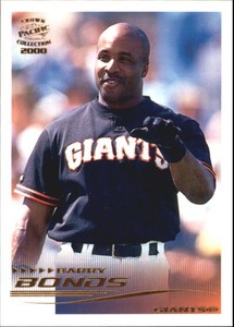 2000 (GIANTS) Pacific Crown Collection #257 Barry Bonds TC