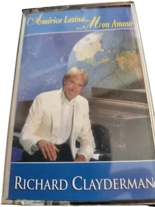 RICHARD CLAYDERMAN: America Latina... ....Mon Amour Cassette Tape - Picture 1 of 3