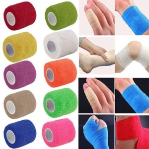 Medical Elastic Nonwoven Tape For Sports Injury Support With Good Adhesion For - Picture 1 of 13