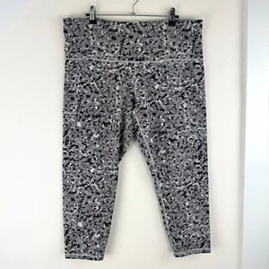 Athleta Damen 2X Elation strukturierte 7/8 enge Legging in Decadent Meadow, neu ohne Etikett - Bild 1 von 13