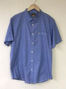 NEW Caterpillar Shirt Men's XL CAT Blue Slim Fit Cotton Gift BNWOT no tags - Picture 1 of 5
