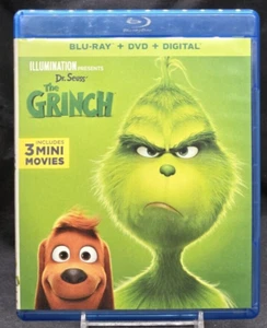 SONY PICTURES - DR. SEUSS' THE GRINCH - BLU-RAY + DVD COMBO - 2018 - Picture 1 of 2