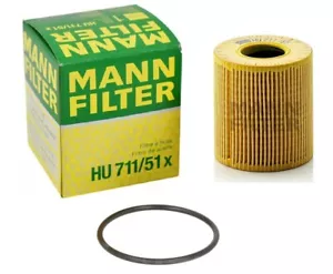 Ölfilter MANN FILTER HU711/51x für CITROEN C2 C3 C4 C5 C6 C8 DS3 DS4 DS5 Xsara - Bild 1 von 2