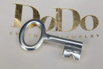 Pomellato DoDo Pendente/Ciondolo "Chiave" Argento 925/°°° Made in Italy 2000s - Immagine 1 di 4