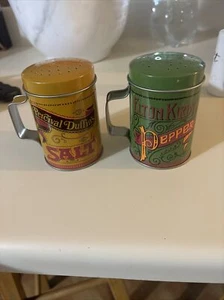 Percival Duffinsalz Elton Kirby's Pfeffer grün gelb Salz & Pfefferstreuer - Bild 1 von 7