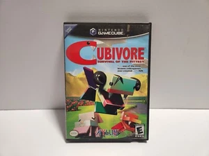 Cubivore Survival of the Fittest (Nintendo Gamecube) Estuche Original Solo - Imagen 1 de 4