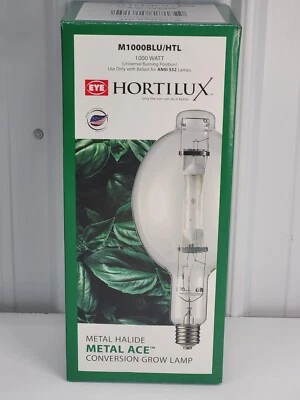 Hortilux Bulb 1000 W MH Conversion M1000BLU / HTL QTY 1 NEW r7 - Image 1 of 2
