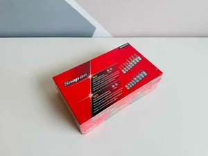 *NEW* Snap On 16-pc Combination Socket Set (208EFTABMY+208EFTAMXSY) 208MBSTUB - Picture 1 of 3
