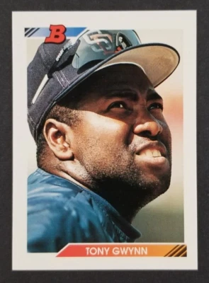 Tarjeta de béisbol Tony Gwynn 1992 Bowman #50 (nuevo) Foto 1 de 2