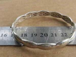 925 sterling silver BANGLE 20. Grams - Picture 1 of 4