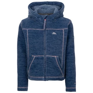 Trespass Girls Jumper Full Zip with Kangaroo Pockets and Grown on Hood Cossie - Picture 1 of 5
