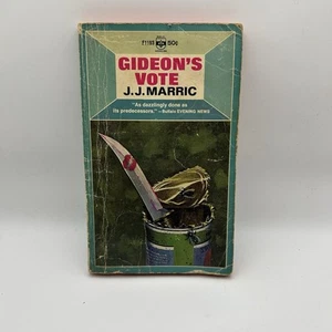 Gideon's Vote Mystery Paperback Book J.J. Marric Berkley Medallion 1964 Vintage - Picture 1 of 3