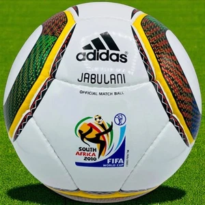 Ballon de football match officiel Adidas JABULANI 2010 coupe du monde | Taille 5 | Rare - Photo 1/5