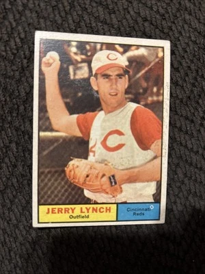 1961 Topps Partial Set Break - EX Condition-Jerry Lynch #97 Vintage Sharp - Image 1 of 4