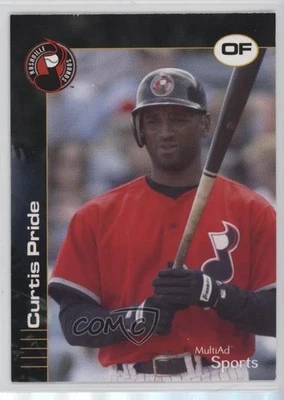 2002 MultiAd Sports Nashville Sounds Curtis Pride #19 - Image 1 of 2