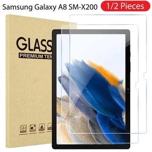 Vetro Temperato 1x, 2x Protezione Schermo Per Galaxy Tab A8 10.5 " SM-X200 X205 - Zdjęcie 1 z 6