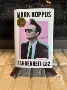 Mark Hoppus SIGNED BOOK Fahrenheit-182 1ST EDITION Hardcover Blink-182 NEW - Picture 1 of 2