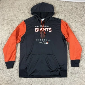 San Francisco giants MLB Pullover Hoodie XL NIKE  NWOT thermal fit On Field  - Picture 1 of 11