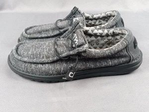Hey Dude Wally B Stretch Men Shoe Size 9 Casual Walk Slip On 111294916 Loafers - Picture 1 of 20