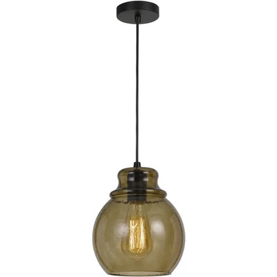 Iluminación y accesorios CAL FX-3673-1 Aversa colgante vidrio ámbar Foto 1 de 2