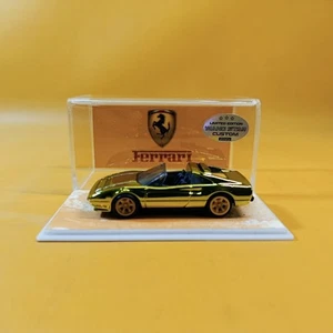 Hot Wheels FERRARI 308 GTS QV Amarillo CROMO (WANGSTAR CUSTOM) Limited REAL RIDER - Imagen 1 de 15