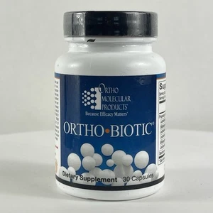 Ortho molecular products- Ortho Biotic dietary supplement- 30 Capsules - Picture 1 of 4