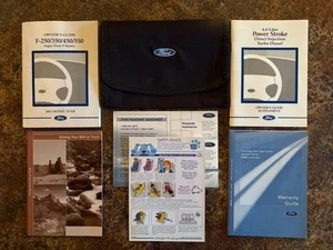 Ford Super Duty 2003 manual del propietario con 6,0 L Power Stroke diésel y estuche - #AU - Imagen 1 de 8